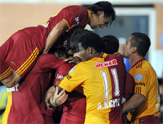 Galatasaray kafilesi Diyarbakırda